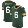 Green Kurt Benkert Packers Jersey Custom Sewn-on Patches Mens Womens Youth