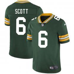 Green JK Scott Packers Jersey Custom Sewn-on Patches Mens Womens Youth