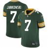 Green Ed Jankowski Packers Jersey Custom Sewn-on Patches Mens Womens Youth