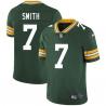 Green Red Smith Packers Jersey Custom Sewn-on Patches Mens Womens Youth