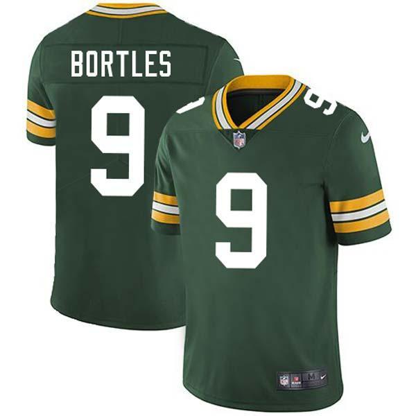 Green Blake Bortles Packers Jersey Custom Sewn-on Patches Mens Womens Youth