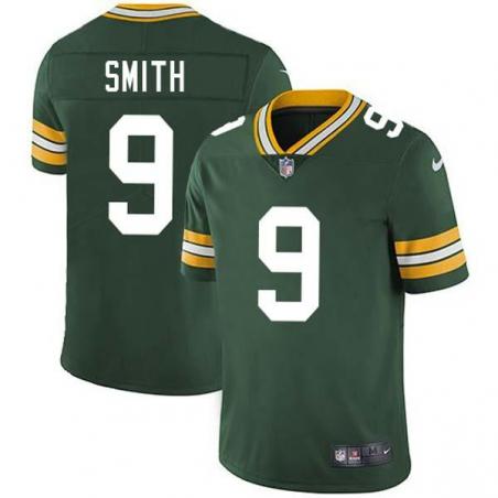 Green Jaylon Smith Packers Jersey Custom Sewn-on Patches Mens Womens Youth