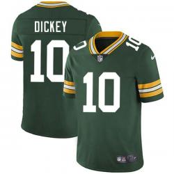 Green Lynn Dickey Packers Jersey Custom Sewn-on Patches Mens Womens Youth