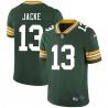 Green Chris Jacke Packers Jersey Custom Sewn-on Patches Mens Womens Youth