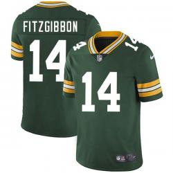 Green Paul Fitzgibbon Packers Jersey Custom Sewn-on Patches Mens Womens Youth