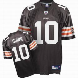 Brady Quinn Cleveland Football Jersey - Cleveland #10 Football Jersey(Brown)
