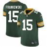 Green Ray Frankowski Packers Jersey Custom Sewn-on Patches Mens Womens Youth