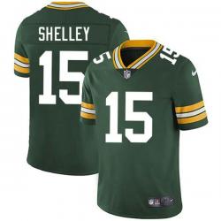 Green Deck Shelley Packers Jersey Custom Sewn-on Patches Mens Womens Youth