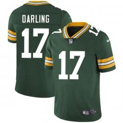 Green Boob Darling Packers Jersey Custom Sewn-on Patches Mens Womens Youth
