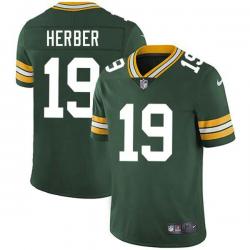 Green Arnie Herber Packers Jersey Custom Sewn-on Patches Mens Womens Youth