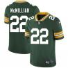 Green Jerron McMillian Packers Jersey Custom Sewn-on Patches Mens Womens Youth