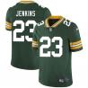 Green Billy Jenkins Packers Jersey Custom Sewn-on Patches Mens Womens Youth