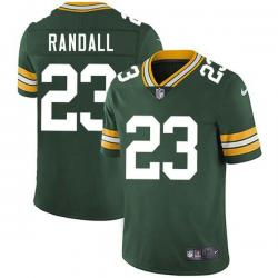 Green Damarious Randall Packers Jersey Custom Sewn-on Patches Mens Womens Youth