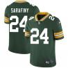 Green Al Sarafiny Packers Jersey Custom Sewn-on Patches Mens Womens Youth