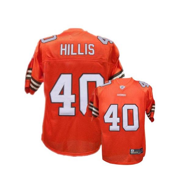 Peyton Hillis Cleveland Football Jersey - Cleveland #40 Football Jersey(Orange)