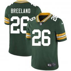 Green Bashaud Breeland Packers Jersey Custom Sewn-on Patches Mens Womens Youth