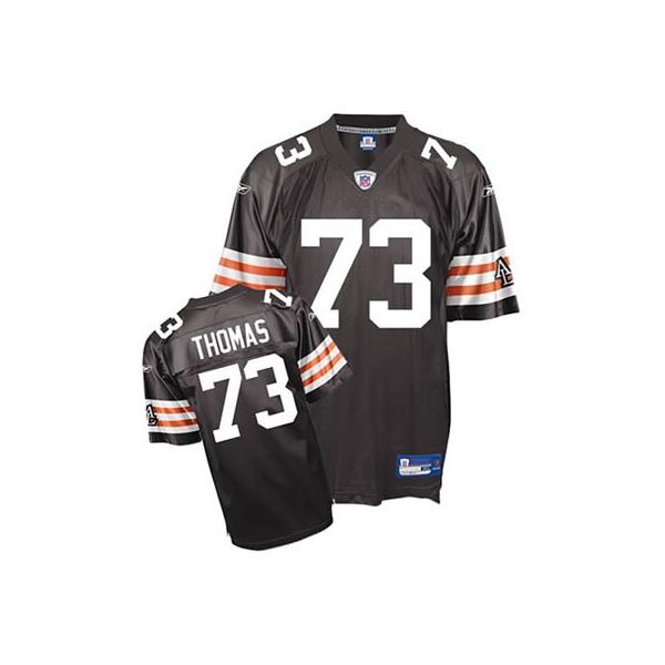 Joe Thomas Cleveland Football Jersey - Cleveland #73 Football Jersey(Brown)