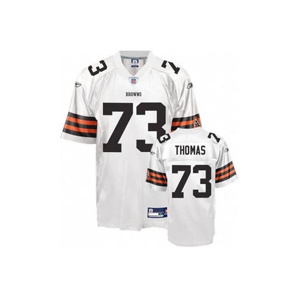 Joe Thomas Cleveland Football Jersey - Cleveland #73 Football Jersey(White)