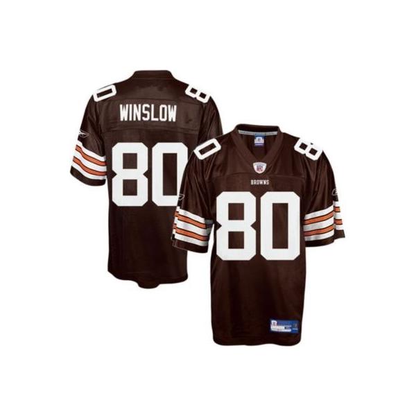 Kellen Winslow Cleveland Football Jersey - Cleveland #80 Football Jersey(Brown)