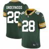 Green Brandon Underwood Packers Jersey Custom Sewn-on Patches Mens Womens Youth