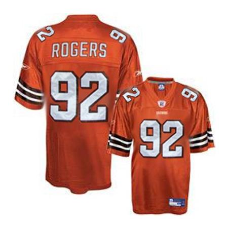 Shaun Rogers Cleveland Football Jersey - Cleveland #92 Football Jersey(Orange)