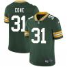Green Fred Cone Packers Jersey Custom Sewn-on Patches Mens Womens Youth