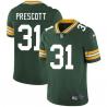Green Hal Prescott Packers Jersey Custom Sewn-on Patches Mens Womens Youth