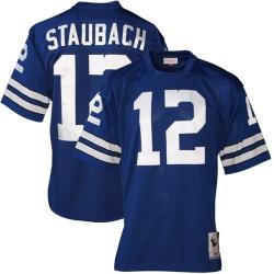Roger Staubach Dallas Football Jersey - Dallas #12 Football Jersey(Blue Throwback)