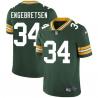 Green Tiny Engebretsen Packers Jersey Custom Sewn-on Patches Mens Womens Youth