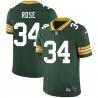 Green Al Rose Packers Jersey Custom Sewn-on Patches Mens Womens Youth