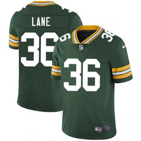 Green MacArthur Lane Packers Jersey Custom Sewn-on Patches Mens Womens Youth