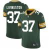 Green Dale Livingston Packers Jersey Custom Sewn-on Patches Mens Womens Youth