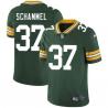 Green Zud Schammel Packers Jersey Custom Sewn-on Patches Mens Womens Youth