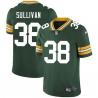 Green John Sullivan Packers Jersey Custom Sewn-on Patches Mens Womens Youth