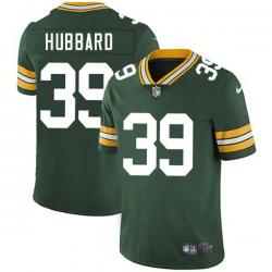 Green Cal Hubbard Packers Jersey Custom Sewn-on Patches Mens Womens Youth