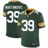 Green John Martinkovic Packers Jersey Custom Sewn-on Patches Mens Womens Youth