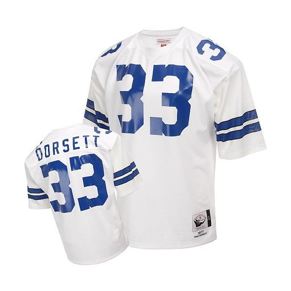 Tony Dorsett Dallas Football Jersey - Dallas #33 Football Jersey(White)