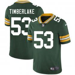 Green George Timberlake Packers Jersey Custom Sewn-on Patches Mens Womens Youth
