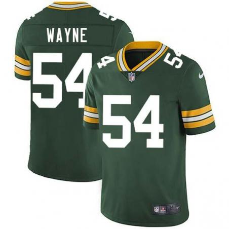 Green Nate Wayne Packers Jersey Custom Sewn-on Patches Mens Womens Youth
