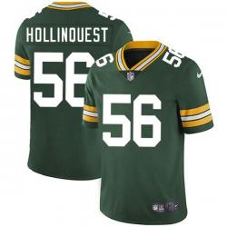Green Lamont Hollinquest Packers Jersey Custom Sewn-on Patches Mens Womens Youth