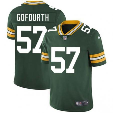 Green Derrel Gofourth Packers Jersey Custom Sewn-on Patches Mens Womens Youth