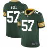 Green Dick Zoll Packers Jersey Custom Sewn-on Patches Mens Womens Youth