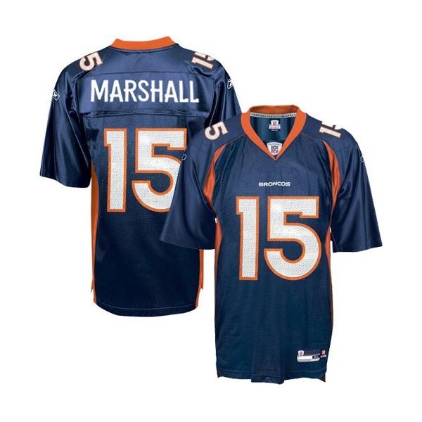 Brandon Marshall Denver Football Jersey - Denver #15 Football Jersey(Navy)