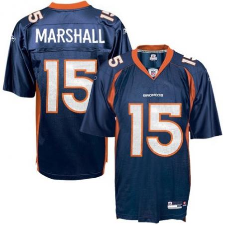 Brandon Marshall Denver Football Jersey - Denver #15 Football Jersey(Navy)