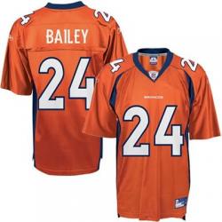 Champ Bailey Denver Football Jersey - Denver #24 Football Jersey(Orange)