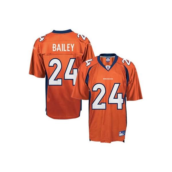 Champ Bailey Denver Football Jersey - Denver #24 Football Jersey(Orange)