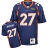 Knowshon Moreno Denver Football Jersey - Denver #27 Football Jersey(Navy Throwback)