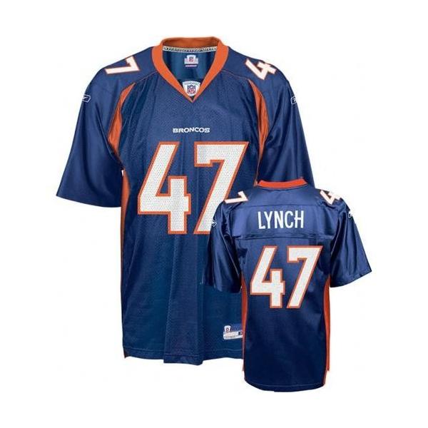 John Lynch Denver Football Jersey - Denver #47 Football Jersey(Blue)