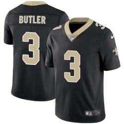 Black Skip Butler Saints #3 Stitched American Football Jersey Custom Sewn-on Patches Mens Womens Youth