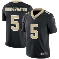 Black Teddy Bridgewater Saints #5 Stitched American Football Jersey Custom Sewn-on Patches Mens Womens Youth